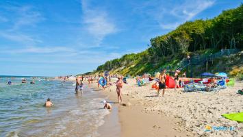 Plaża w Dębinie