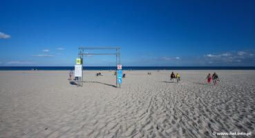 Hel, plaża w Helu