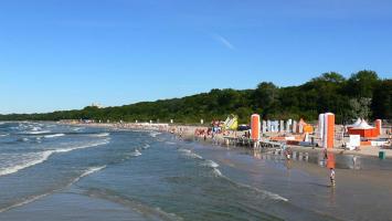 Plaża w Kołobrzegu