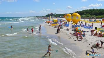 Plaża w Łebie
