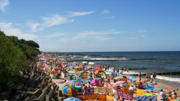 Ustronie Morskie plaża