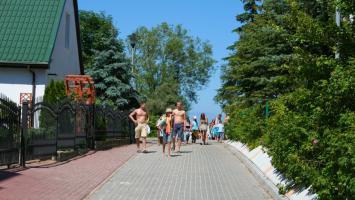 Przejście na plażę w Ustroniu Morskim