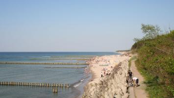 Ustronie Morskie, plaża