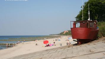 Port rybacki w Ustroniu Morskim