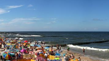 Plaża, Ustronie Morskie