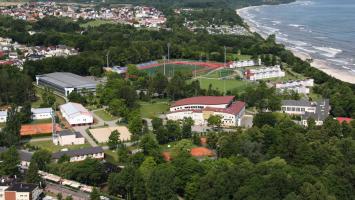 Cetniewo, Centralny Ośrodek Sportu z lotu ptaka